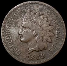 1869 Indian Head Cent LIGHTLY CIRCULATED