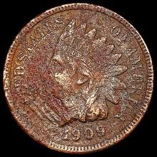 1909 Indian Head Cent NICELY CIRCULATED