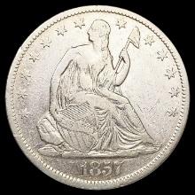1857-O Seated Liberty Half Dollar NICELY CIRCULATE