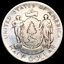1920 Maine Half Dollar CHOICE AU