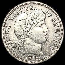 1915 Barber Dime UNCIRCULATED