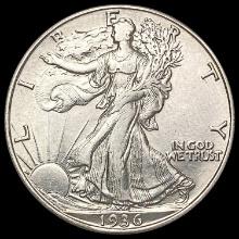 1936-D Walking Liberty Half Dollar UNCIRCULATED