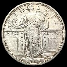 1917-D T1 FH Standing Liberty Quarter UNCIRCULATED