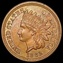 1862 Indian Head Cent CHOICE AU