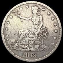 1878-S Silver Trade Dollar LIGHTLY CIRCULATED