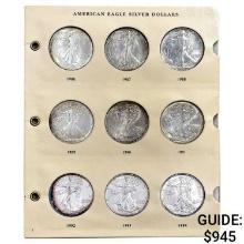 [23] 1986-2023 American Eagle Silver Dollars Book