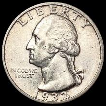 1932-S Washington Silver Quarter CLOSELY UNCIRCULA