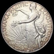 1915-S Panama-Pacific Half Dollar CLOSELY UNCIRCUL
