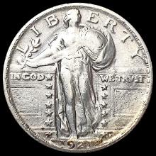 1921 Standing Liberty Quarter NEARLY UNCIRCULATED