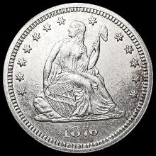 1876-CC Seated Liberty Quarter UNCIRCULATED