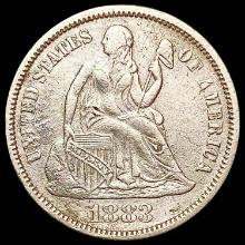 1883 Seated Liberty Dime CLOSELY UNCIRCULATED