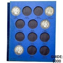 1904-1909 Barber 50c Album (9 Coins)