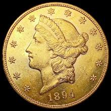 1894 $20 Gold Double Eagle UNCIRCULATED