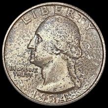 1934 Washington Silver Quarter CLOSELY UNCIRCULATE
