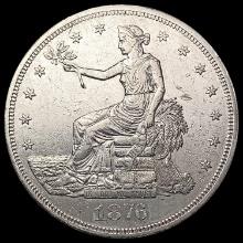 1876-S Silver Trade Dollar CHOICE AU