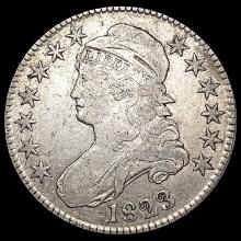 1823 Capped Bust Half Dollar NEARLY UNCIRCULATED