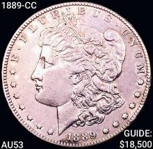 1889-CC Morgan Silver Dollar