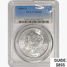 1888-O Morgan Silver Dollar PCGS MS65