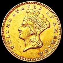 1856 Rare Gold Dollar CLOSELY UNCIRCULATED