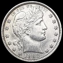 1892 Barber Quarter UNCIRCULATED