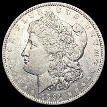 1891-O Morgan Silver Dollar CLOSELY UNCIRCULATED