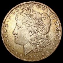 1891-O Morgan Silver Dollar NEARLY UNCIRCULATED