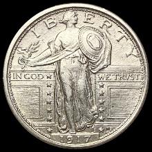 1917 FH Standing Liberty Quarter UNCIRCULATED