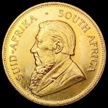 1977 South Africa Gold Krugerrand 1oz SUPERB GEM B