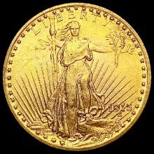 1915 $20 Gold Double Eagle UNCIRCULATED