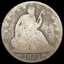 1955-O Arrows Seated Liberty Half Dollar NICELY CI