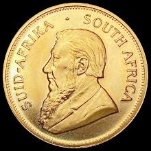 1977 South Africa 1oz Gold Krugerrand GEM BU