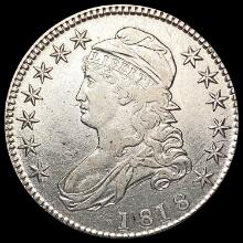 1818 Capped Bust Half Dollar CHOICE AU