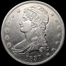 1837 Capped Bust Half Dollar CLOSELY UNCIRCULATED