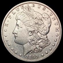 1893 Morgan Silver Dollar CLOSELY UNCIRCULATED