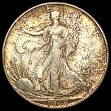 1946-S Walking Liberty Half Dollar CLOSELY UNCIRCU