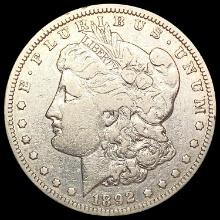 1892-CC Morgan Silver Dollar LIGHTLY CIRCULATED