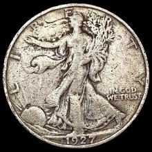 1927-S Walking Liberty Half Dollar LIGHTLY CIRCULATED