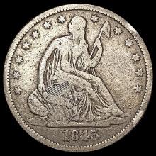 1843-O Seated Liberty Half Dollar NICELY CIRCULATED