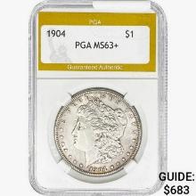 1904 Morgan Silver Dollar PGA MS63+