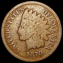 1870 Indian Head Cent NICELY CIRCULATED