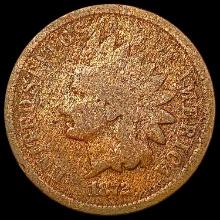 1872 Indian Head Cent NICELY CIRCULATED