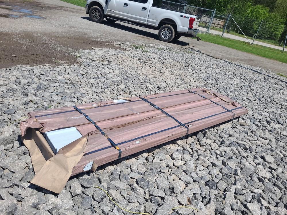 100 Sheets Galvalume Steel Siding Roofing - 9'10" x 3'