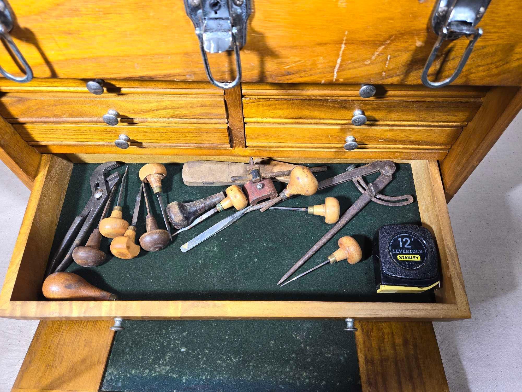 Machinist Tool Chest Full of Tools
