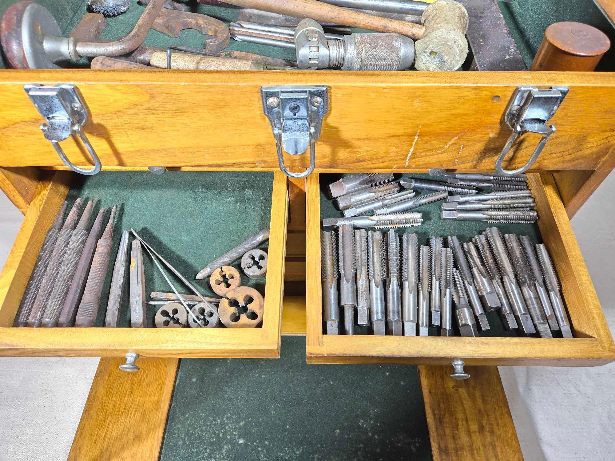 Machinist Tool Chest Full of Tools
