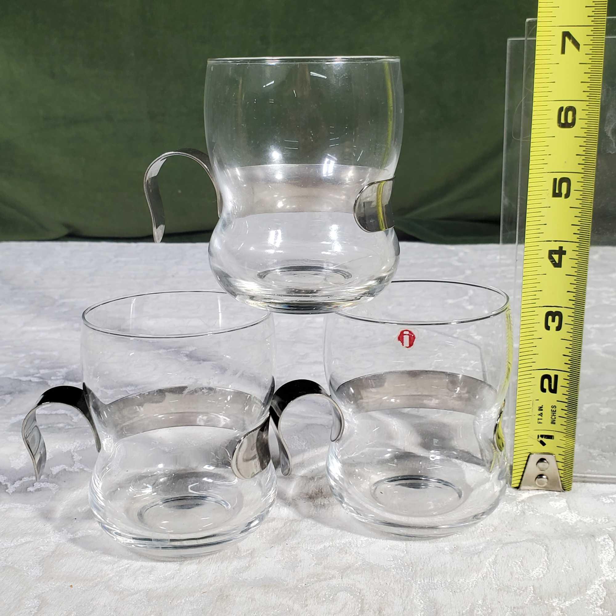 Grouping Of MCM Iittala Ultima Thule Glass Finland