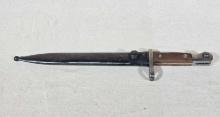 1930s Turkish Bayonet And Scabbard For M38 Mauser