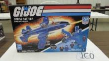 G.I. Joe set, new in the box Cobra Rattler 244 piece set