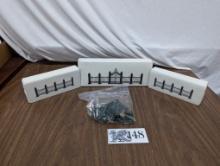 Department 56, Village Wrought Iron Fence, Extensions