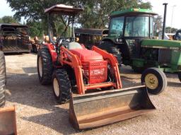 BRANSON 3820I TRACTOR W/ BRANSON BL205 LOADER (SERIAL # CN9M00157) (SHOWING APPX 487 HOURS, UP TO TH