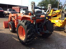 KUBOTA L3130D TRACTOR W/ KUBOTA LA513 LOADER (SERIAL # 32388) (SHOWING APPX 823 HOURS, UP TO THE BUY
